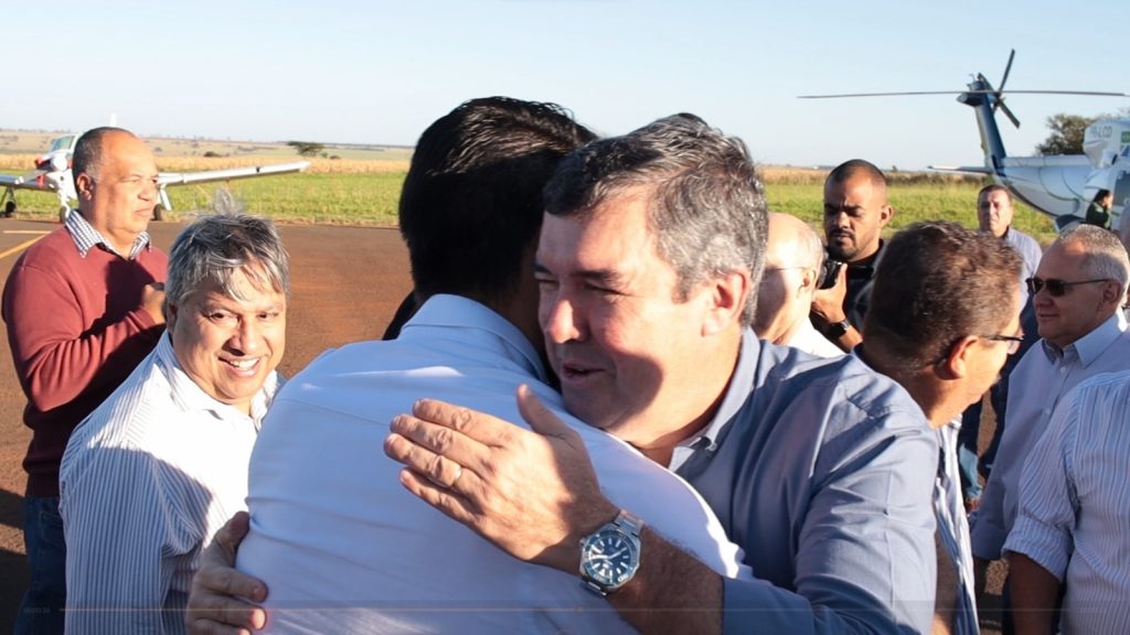 Pré-candidato a prefeito de Deodápolis, Jean da Saúde, acompanha agenda do Governador em Nova Andradina, Taquarussu e Batayporã