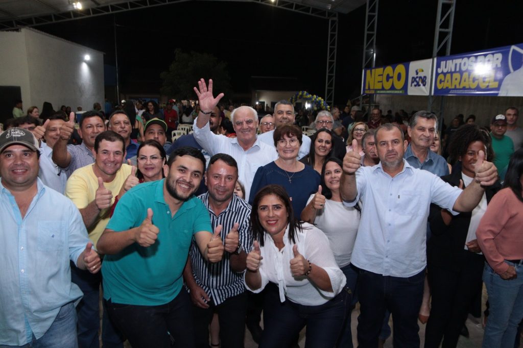 Lançamento da pré-candidatura de Neco Pagliosa reúne grande público em Caracol