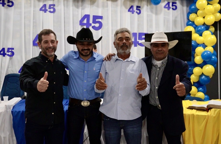 Durante convenção da Federação PSDB Cidadania em Tacuru, Rogério Torquetti é definido oficialmente pré-candidato à reeleição