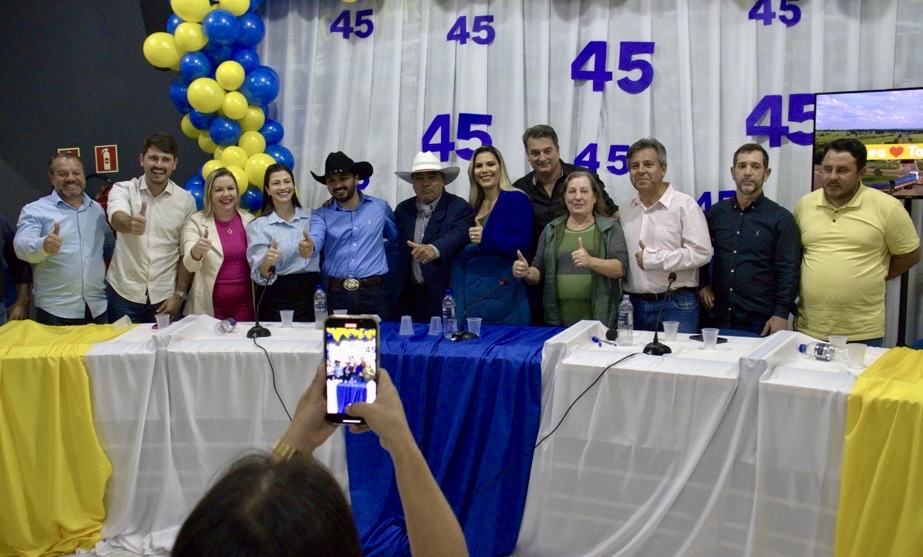 Durante convenção da Federação PSDB Cidadania em Tacuru, Rogério Torquetti é definido oficialmente pré-candidato à reeleição