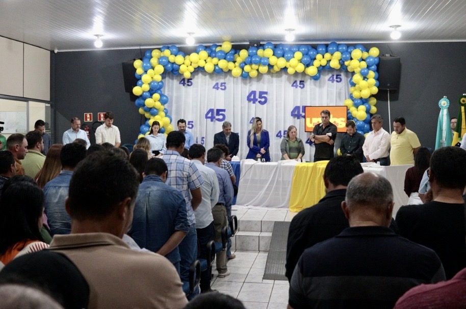 Durante convenção da Federação PSDB Cidadania em Tacuru, Rogério Torquetti é definido oficialmente pré-candidato à reeleição