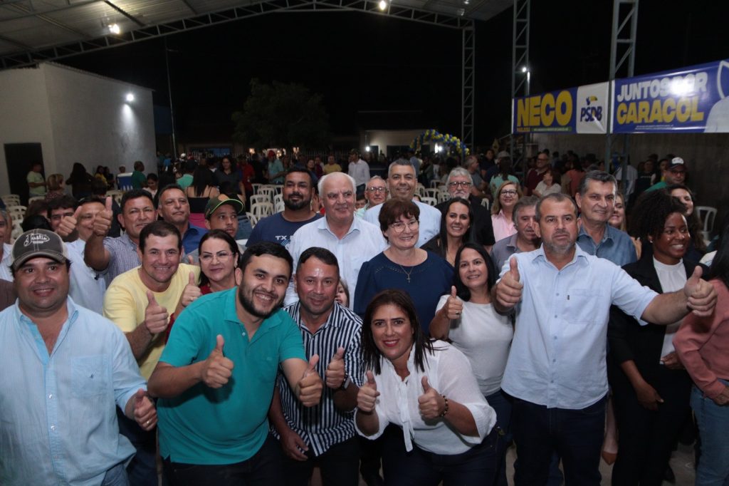 Lançamento da pré-candidatura de Neco Pagliosa reúne grande público em Caracol