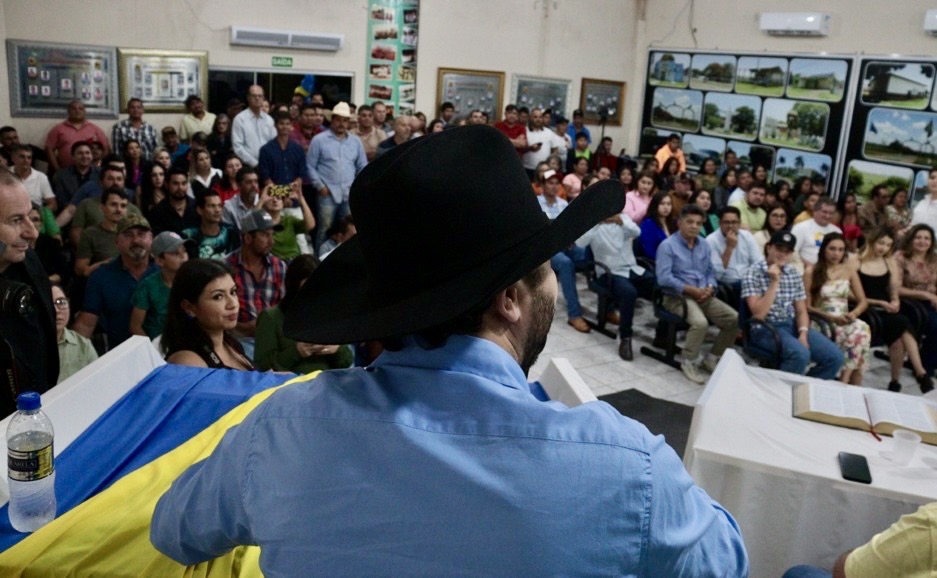 Durante convenção da Federação PSDB Cidadania em Tacuru, Rogério Torquetti é definido oficialmente pré-candidato à reeleição