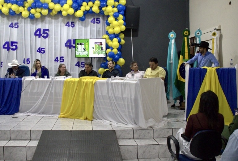 Durante convenção da Federação PSDB Cidadania em Tacuru, Rogério Torquetti é definido oficialmente pré-candidato à reeleição