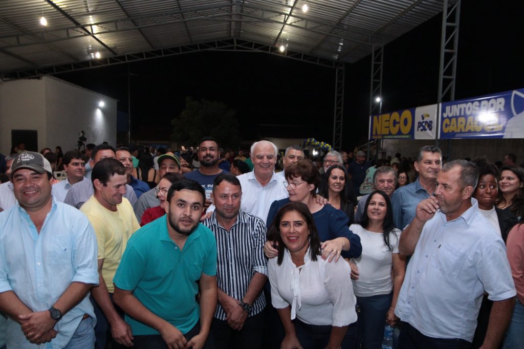 Lançamento da pré-candidatura de Neco Pagliosa reúne grande público em Caracol