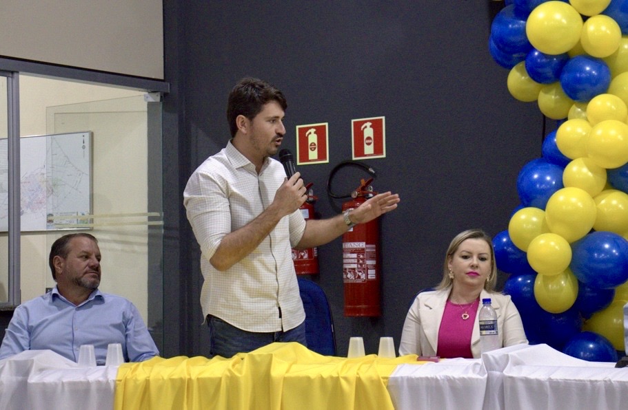 Durante convenção da Federação PSDB Cidadania em Tacuru, Rogério Torquetti é definido oficialmente pré-candidato à reeleição