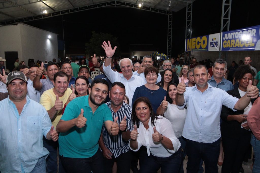 Lançamento da pré-candidatura de Neco Pagliosa reúne grande público em Caracol