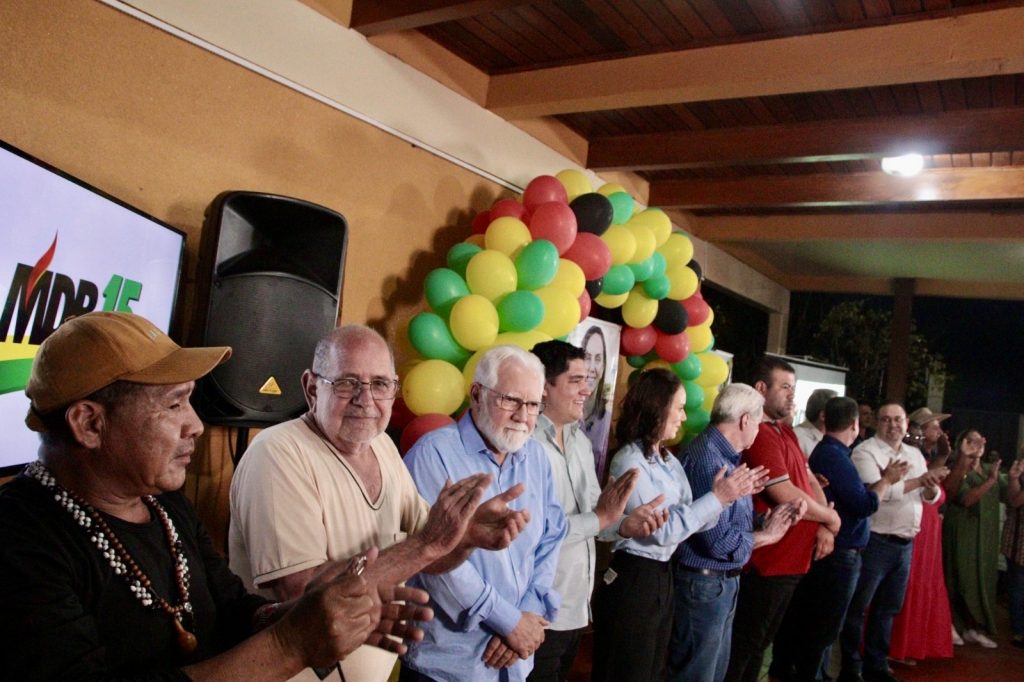 Com sucesso de público, convenção do MDB homologa Najla Mariano como pré-candidata a prefeita de Coronel Sapucaia