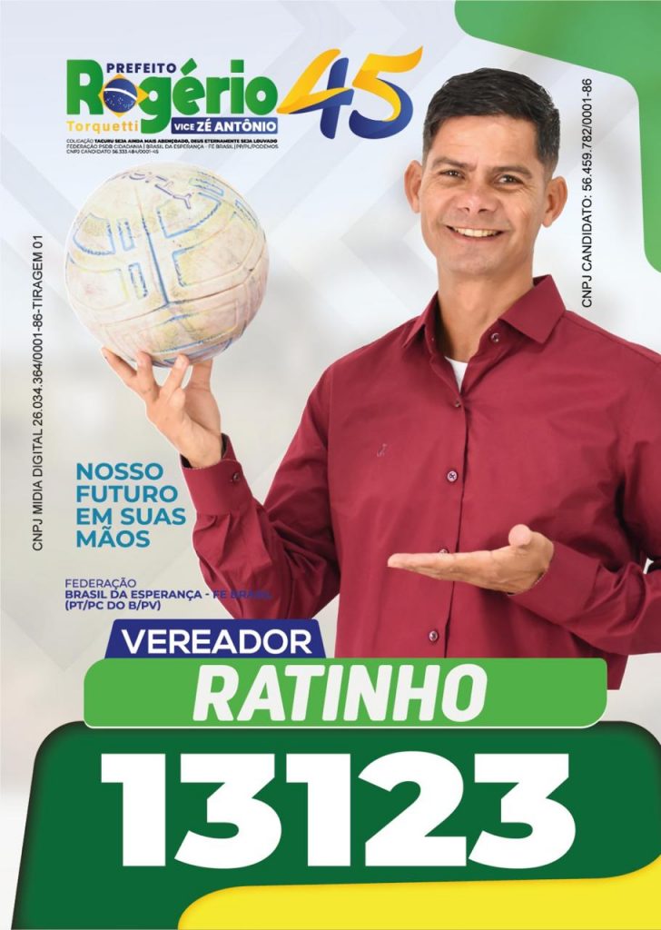 Rogério Torquetti está confiante com início da campanha para Eleições Municipais 2024