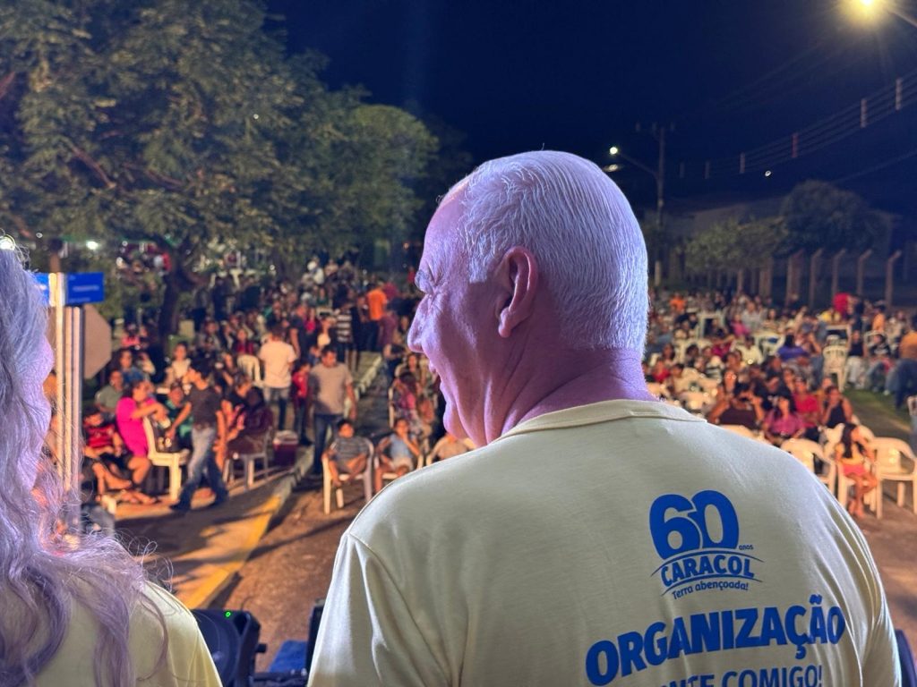 Prefeito Neco Pagliosa comemora sucesso da programação dos 60 anos de Caracol Prefeito Neco Pagliosa comemora sucesso da programação dos 60 anos de Caracol