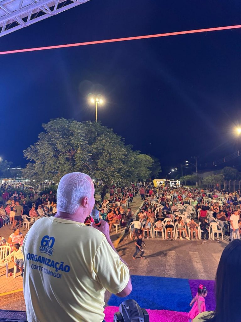 Prefeito Neco Pagliosa comemora sucesso da programação dos 60 anos de Caracol Prefeito Neco Pagliosa comemora sucesso da programação dos 60 anos de Caracol