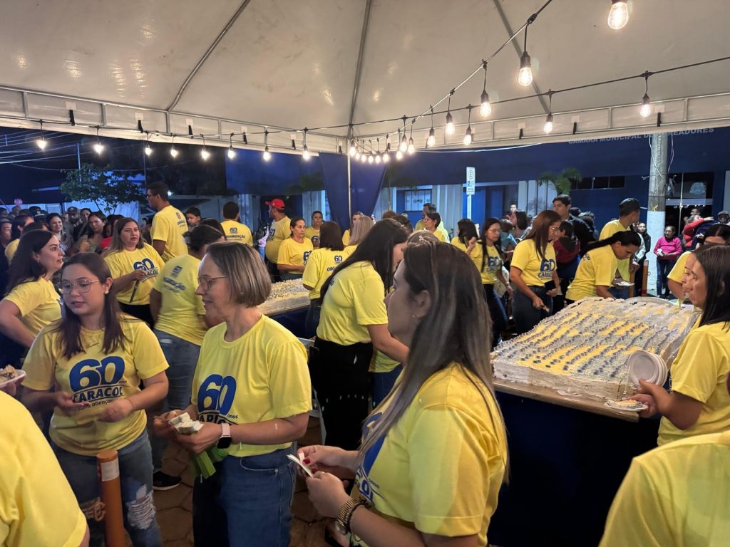 Prefeito Neco Pagliosa comemora sucesso da programação dos 60 anos de Caracol Prefeito Neco Pagliosa comemora sucesso da programação dos 60 anos de Caracol