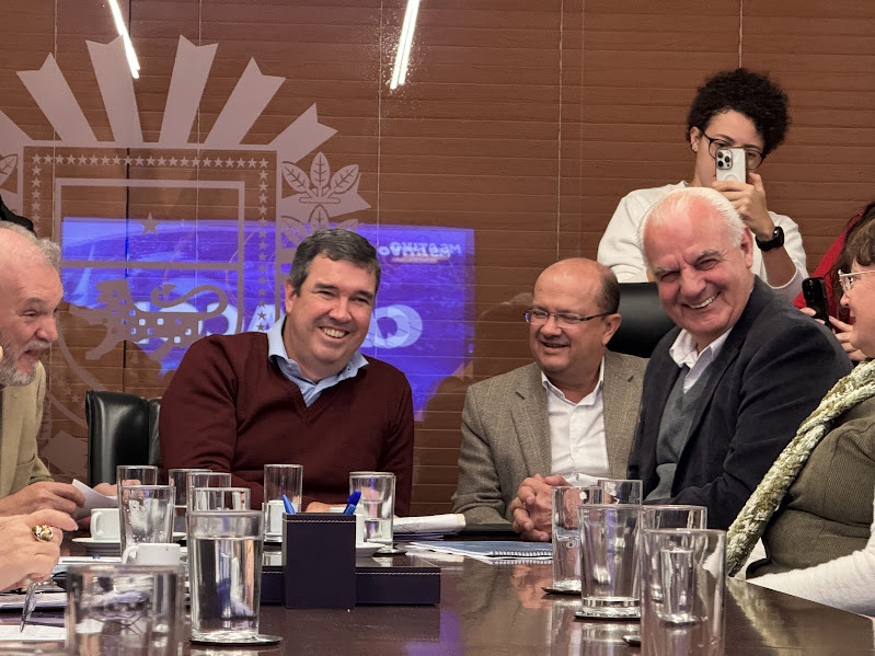 Junto com a comitiva de Caracol, Geraldo Resende destaca atuação e resultados Junto com a comitiva de Caracol, Geraldo Resende destaca atuação e resultados