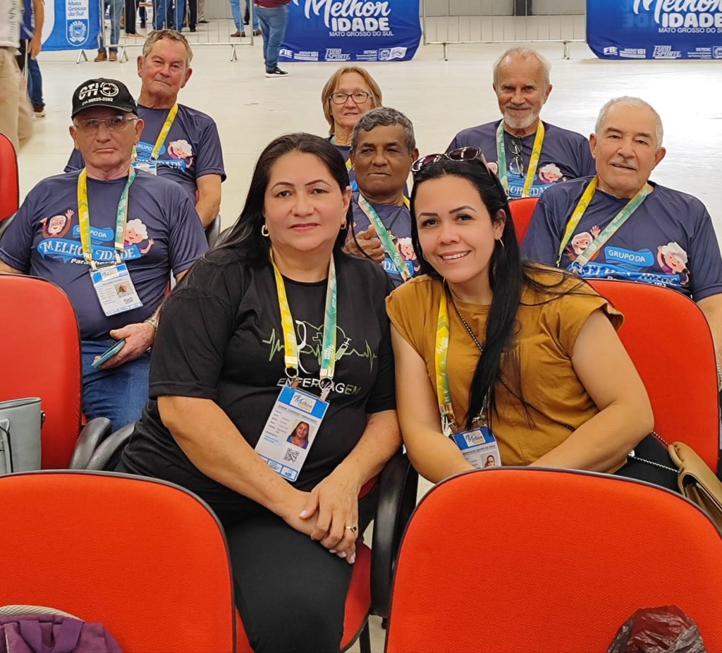 Idosos de Paranhos participam dos Jogos da Melhor Idade em Campo Grande Idosos de Paranhos participam dos Jogos da Melhor Idade em Campo Grande