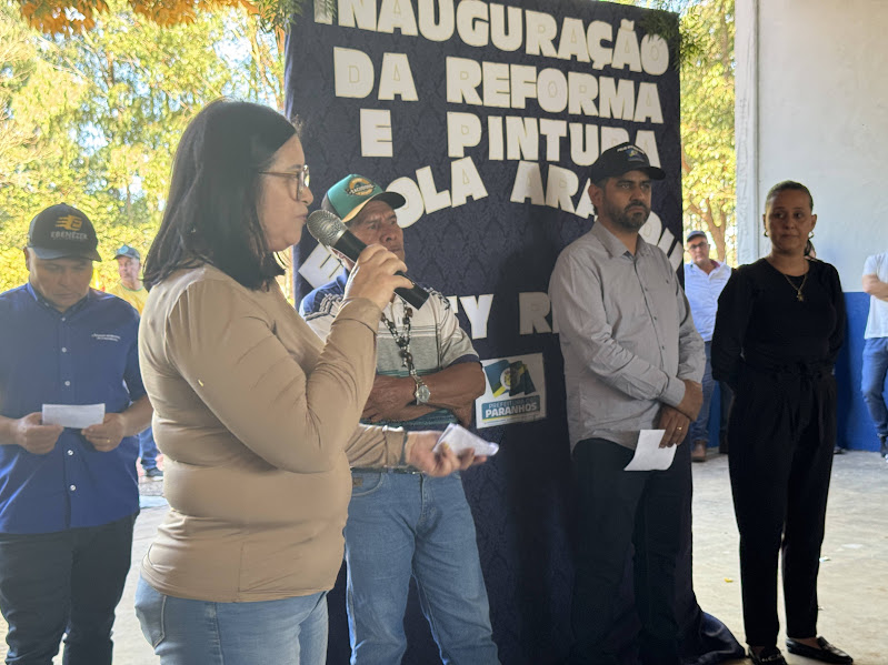 Prefeitura de Paranhos inaugura reforma da Escola Indígena Arandu Poty Renda