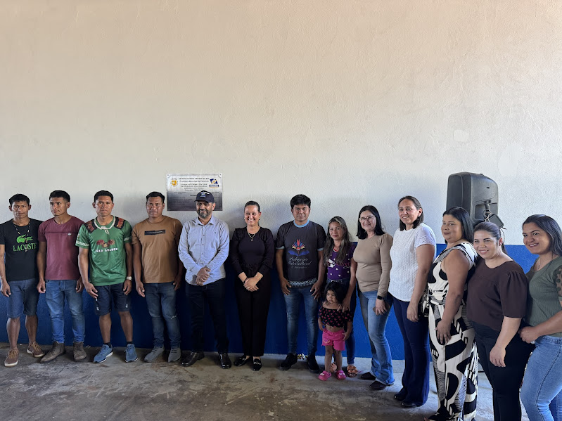 Prefeitura de Paranhos inaugura reforma da Escola Indígena Arandu Poty Renda