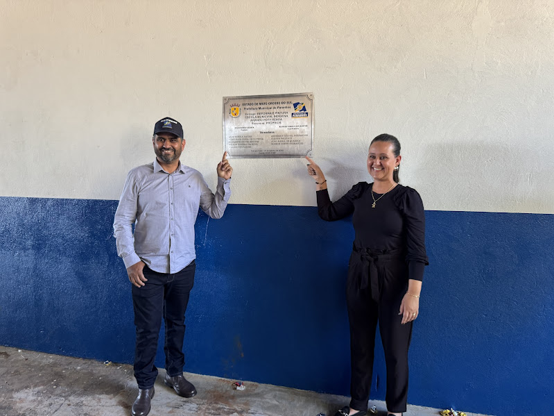 Prefeitura de Paranhos inaugura reforma da Escola Indígena Arandu Poty Renda