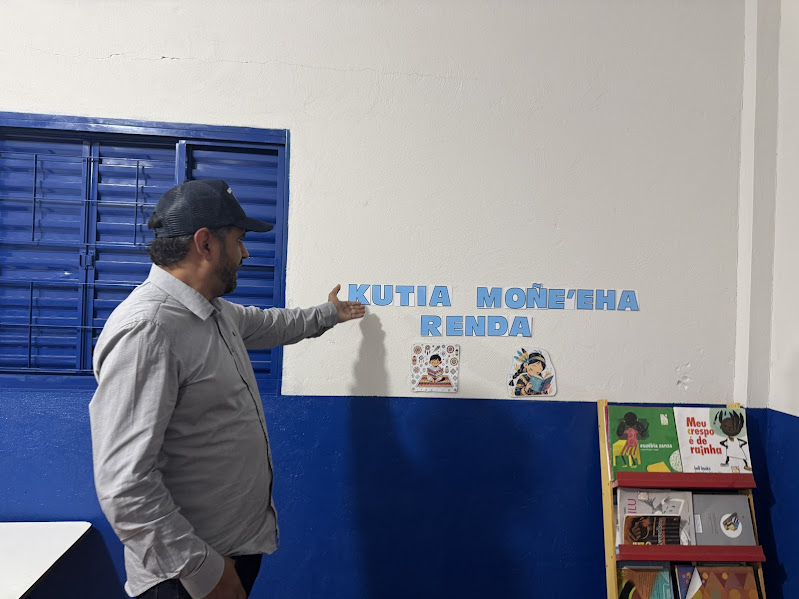 Prefeitura de Paranhos inaugura reforma da Escola Indígena Arandu Poty Renda