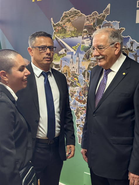 Prefeito Carlos Humberto Pagliosa e vereadores celebram resultados de viagem a Brasília