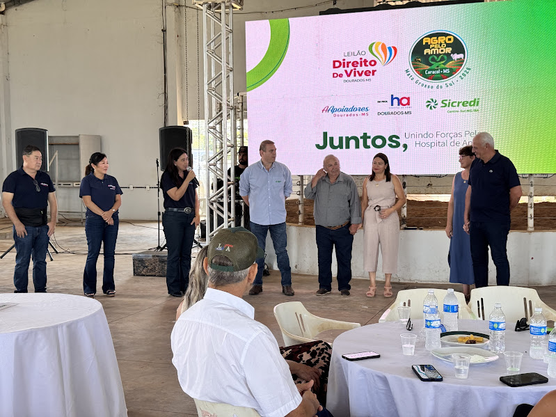 Evento marca preparativos para o Leilão Agro pelo Amor em apoio ao Hospital do Amor de Dourados