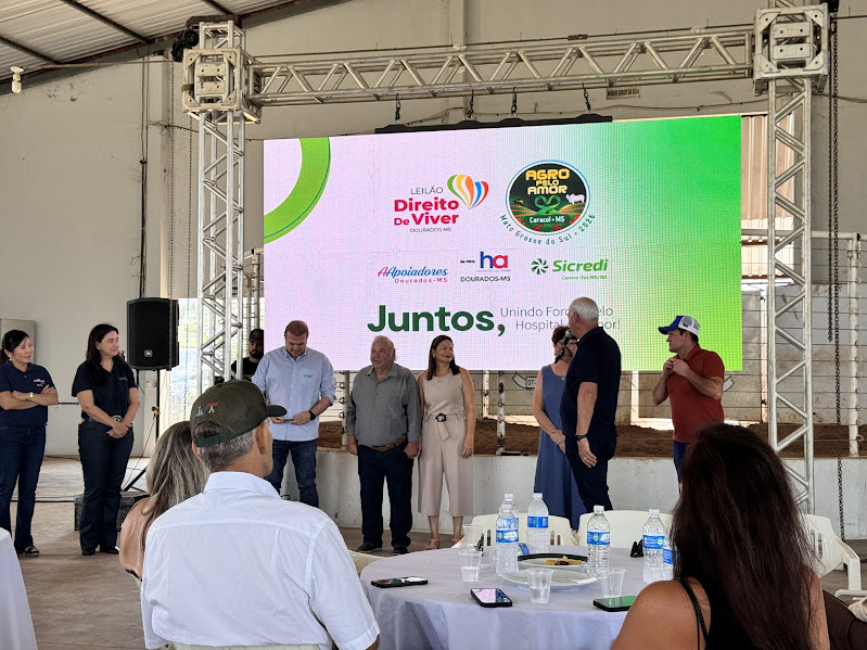 Evento marca preparativos para o Leilão Agro pelo Amor em apoio ao Hospital do Amor de Dourados