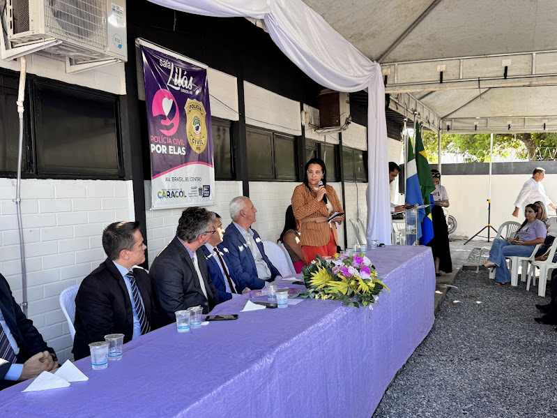 Polícia Civil de MS e Prefeitura de Caracol inauguram a 60ª Sala Lilás no Estado Polícia Civil de MS e Prefeitura de Caracol inauguram a 60ª Sala Lilás no Estado