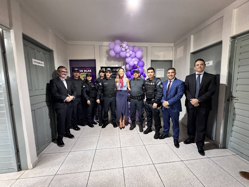 Polícia Civil de MS e Prefeitura de Caracol inauguram a 60ª Sala Lilás no Estado Polícia Civil de MS e Prefeitura de Caracol inauguram a 60ª Sala Lilás no Estado