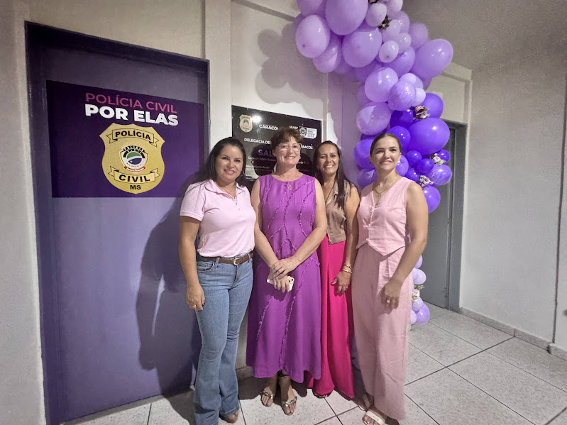 Polícia Civil de MS e Prefeitura de Caracol inauguram a 60ª Sala Lilás no Estado Polícia Civil de MS e Prefeitura de Caracol inauguram a 60ª Sala Lilás no Estado