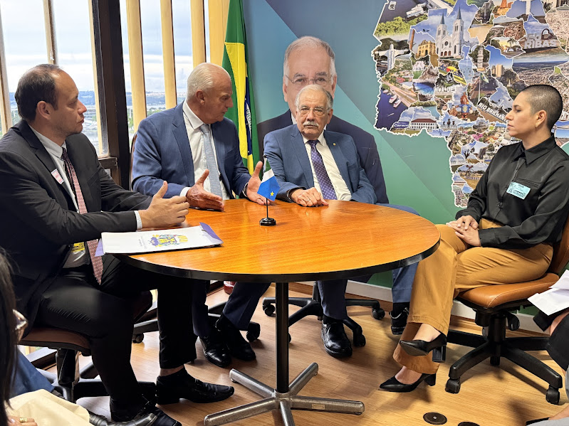 Prefeito Neco e vereadores de Caracol cumprem agenda positiva em Brasília