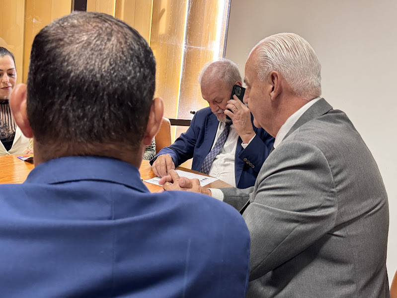 Prefeito Neco e vereadores de Caracol cumprem agenda positiva em Brasília