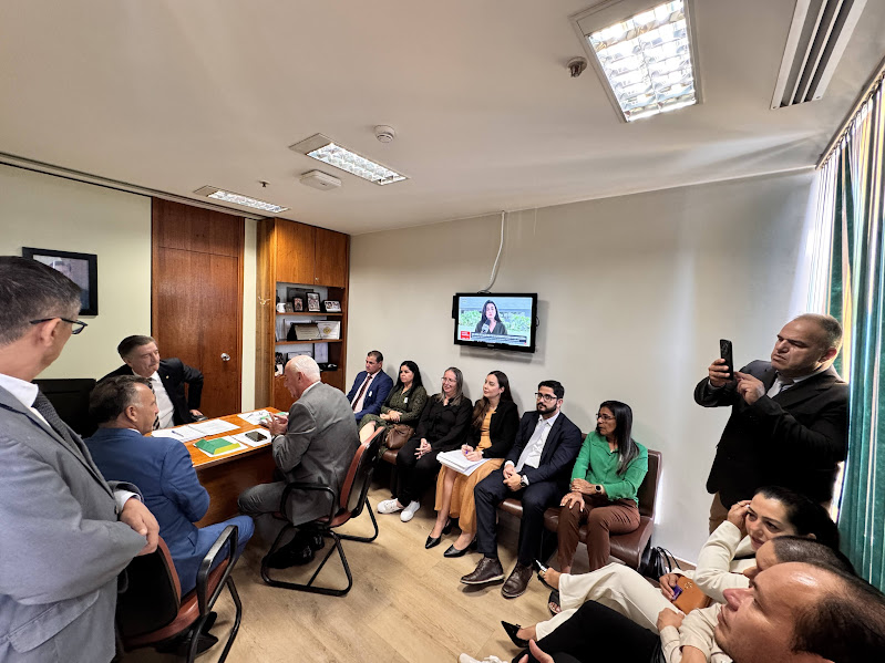 Prefeito Neco e vereadores de Caracol cumprem agenda positiva em Brasília