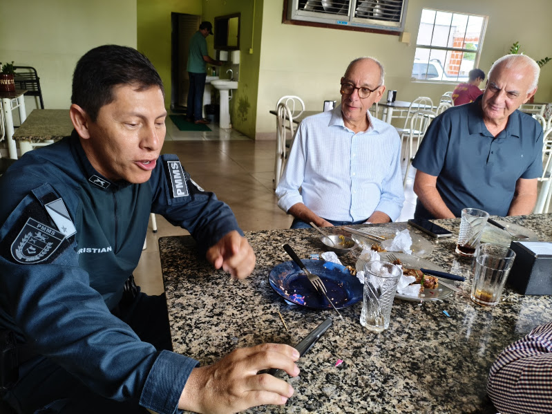 Pré-candidato a deputado estadual Hélio Peluffo visita Caracol e cumpre agenda com o prefeito Neco Pagliosa