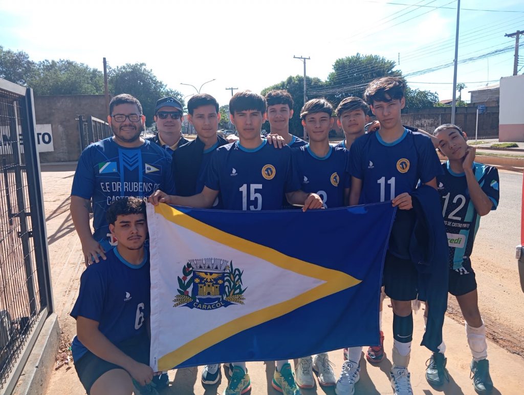 Equipe juvenil de voleibol de Caracol conquista 3º lugar estadual e garante acesso à 2ª divisão dos Jogos Escolares
