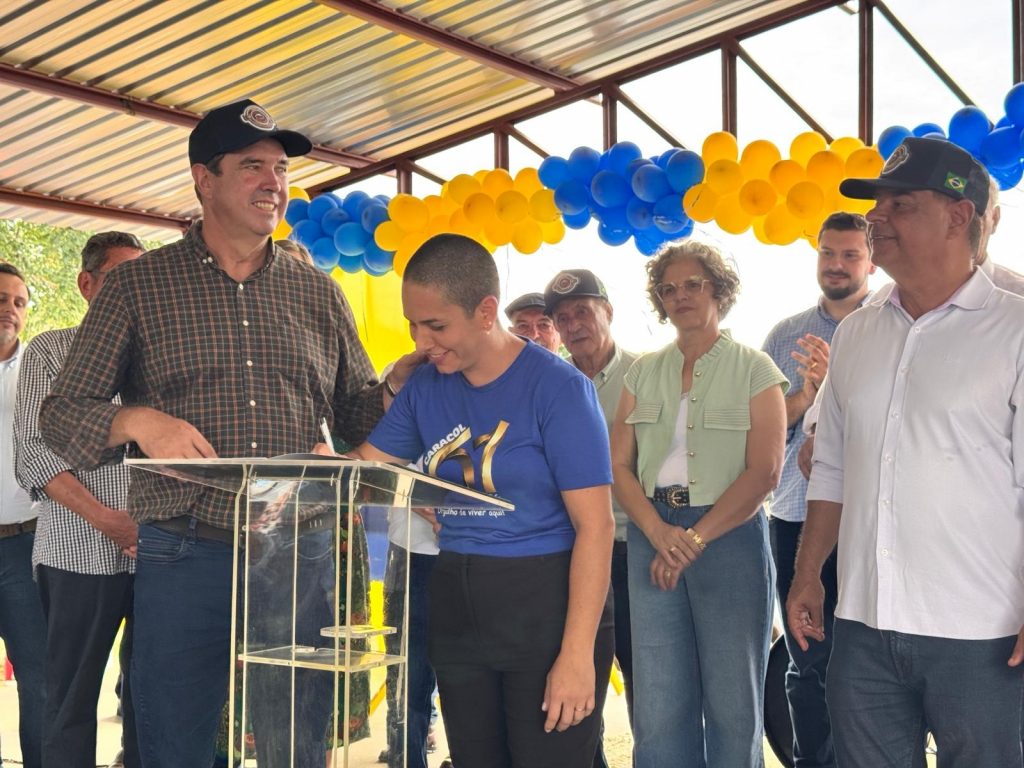 Prefeito Neco e governador Riedel comemoram mais de R$ 51 milhões em investimentos em Caracol