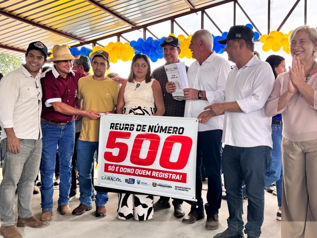 Prefeito Neco e governador Riedel comemoram mais de R$ 51 milhões em investimentos em Caracol