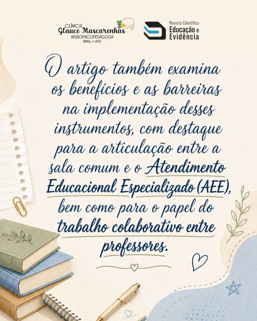 Glauce Mascarenhas, neuropsicopedagoga de Amambai, participa de publicação científica sobre educação inclusiva