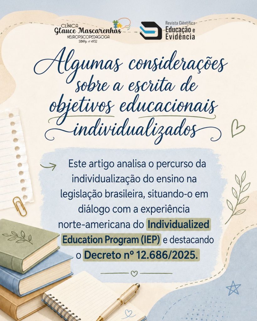 Glauce Mascarenhas, neuropsicopedagoga de Amambai, participa de publicação científica sobre educação inclusiva