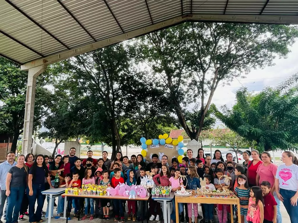 Prefeitura de Caracol realizou confraternização de Páscoa para participantes do Serviço de Convivência e Fortalecimento de Vínculo e do programa Criança Feliz Prefeitura de Caracol realizou confraternização de Páscoa para participantes do Serviço de Convivência e Fortalecimento de Vínculo e do programa Criança Feliz