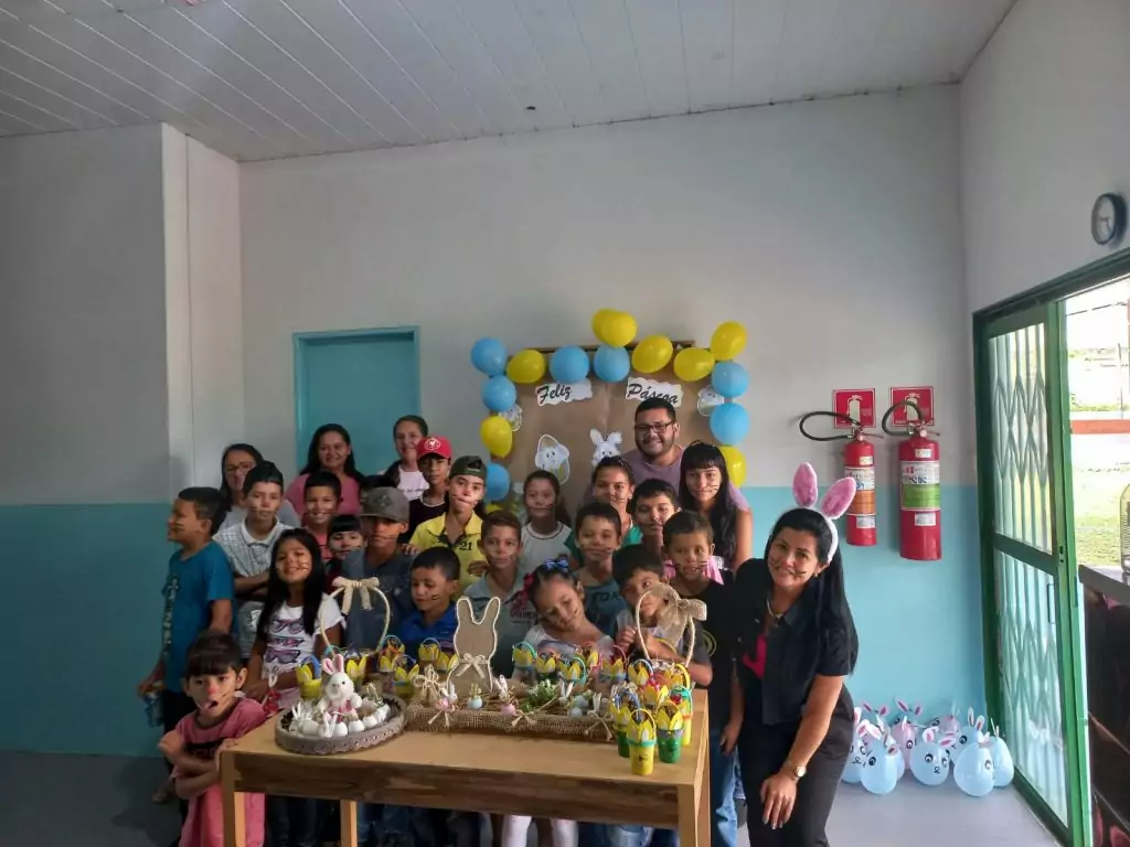 Prefeitura de Caracol realizou confraternização de Páscoa para participantes do Serviço de Convivência e Fortalecimento de Vínculo e do programa Criança Feliz Prefeitura de Caracol realizou confraternização de Páscoa para participantes do Serviço de Convivência e Fortalecimento de Vínculo e do programa Criança Feliz