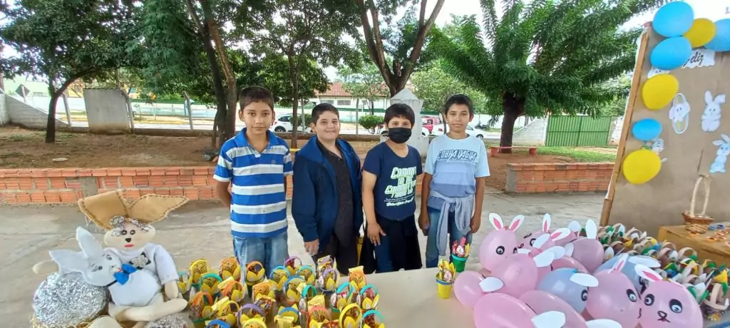 Prefeitura de Caracol realizou confraternização de Páscoa para participantes do Serviço de Convivência e Fortalecimento de Vínculo e do programa Criança Feliz Prefeitura de Caracol realizou confraternização de Páscoa para participantes do Serviço de Convivência e Fortalecimento de Vínculo e do programa Criança Feliz
