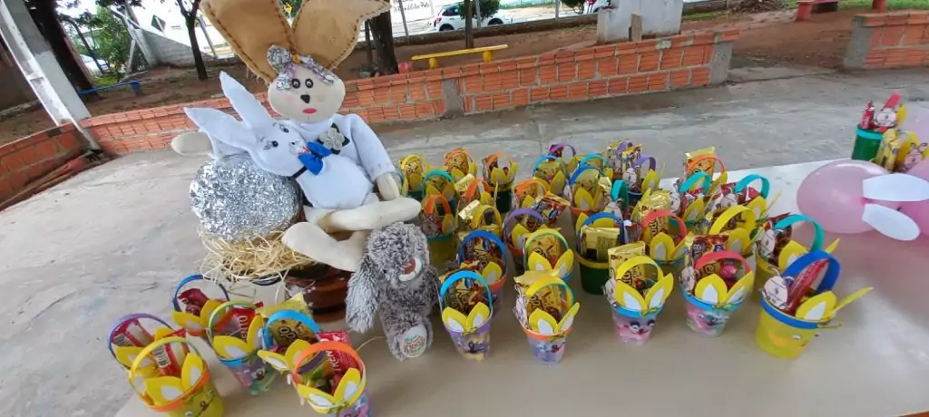 Prefeitura de Caracol realizou confraternização de Páscoa para participantes do Serviço de Convivência e Fortalecimento de Vínculo e do programa Criança Feliz Prefeitura de Caracol realizou confraternização de Páscoa para participantes do Serviço de Convivência e Fortalecimento de Vínculo e do programa Criança Feliz