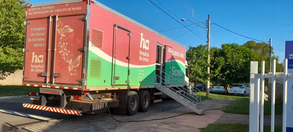 Após exames preventivos para a população, carreta do Hospital de Amor de Barretos finaliza atendimentos em Caracol nesta quarta Após exames preventivos para a população, carreta do Hospital de Amor de Barretos finaliza atendimentos em Caracol nesta quarta