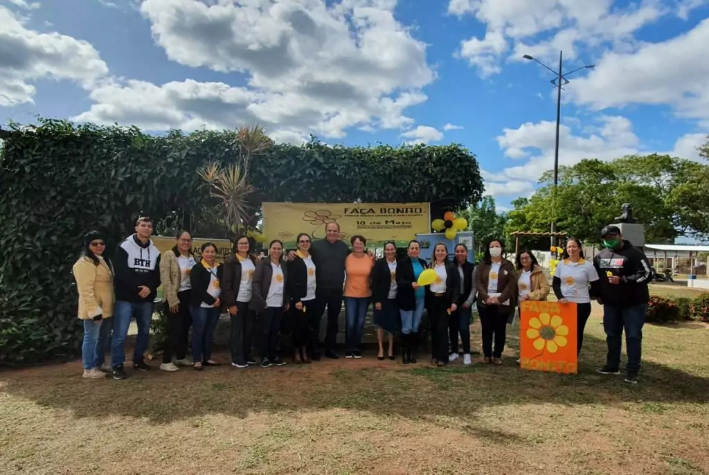 Equipes da Assistência Social de Caracol realizam ação da campanha Faça Bonito Equipes da Assistência Social de Caracol realizam ação da campanha Faça Bonito