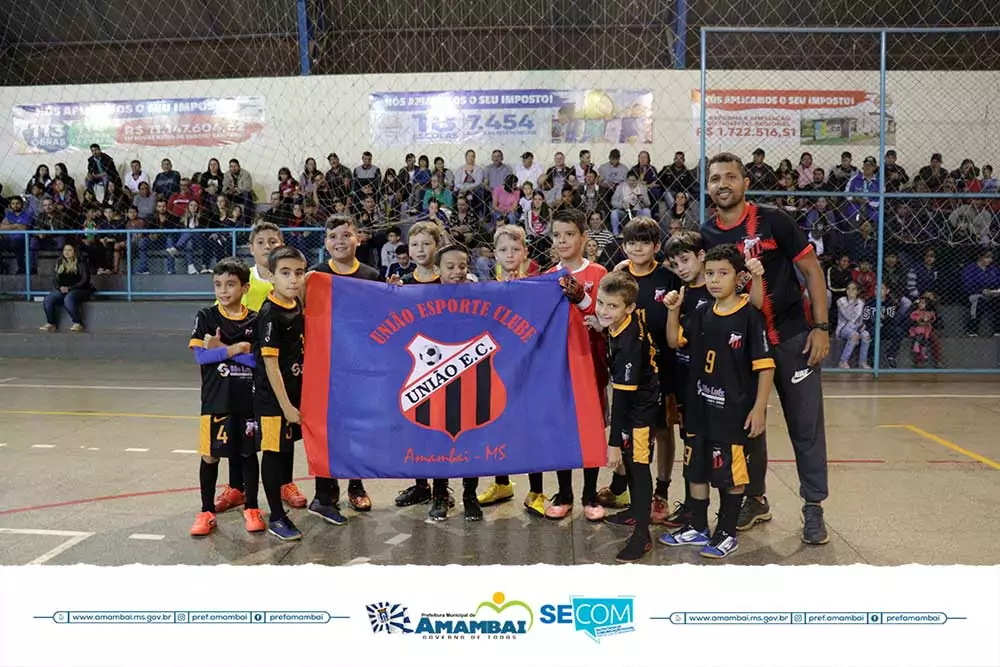 Com jogos eletrizantes, Prefeitura de Amambai realizou nesta terça, finais da Copa Cidade de Futsal