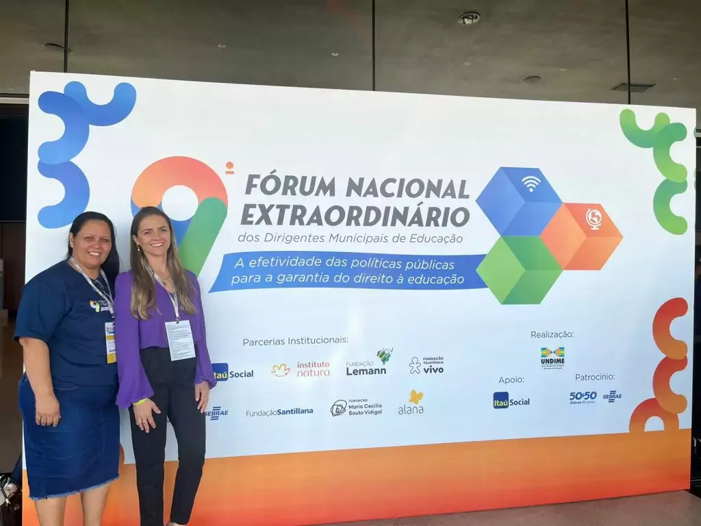 Secretária de Educação e Diretora de Planejamento de Caracol participam de 9° Fórum Nacional Extraordinário de Educação Secretária de Educação e Diretora de Planejamento de Caracol participam de 9° Fórum Nacional Extraordinário de Educação