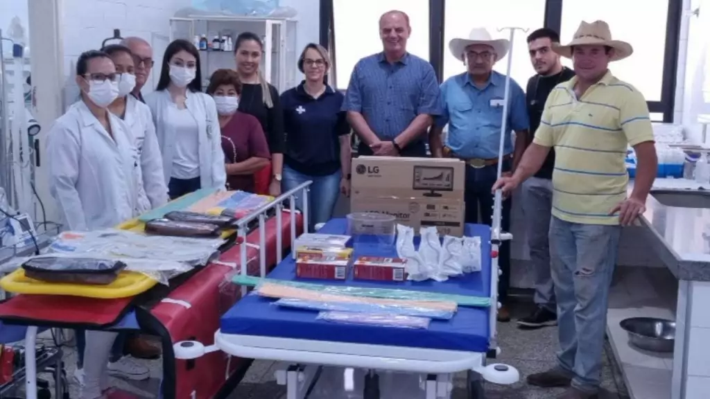 Com arrecadação de bingo do Hospital Beneficente Rita A. M. Godoy, unidade adquire equipamentos para saúde do município