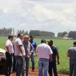Valter Brito acompanha Dr. Bandeira e Chico Piroli em visita técnica aos serviços na estrada Nova Esperança