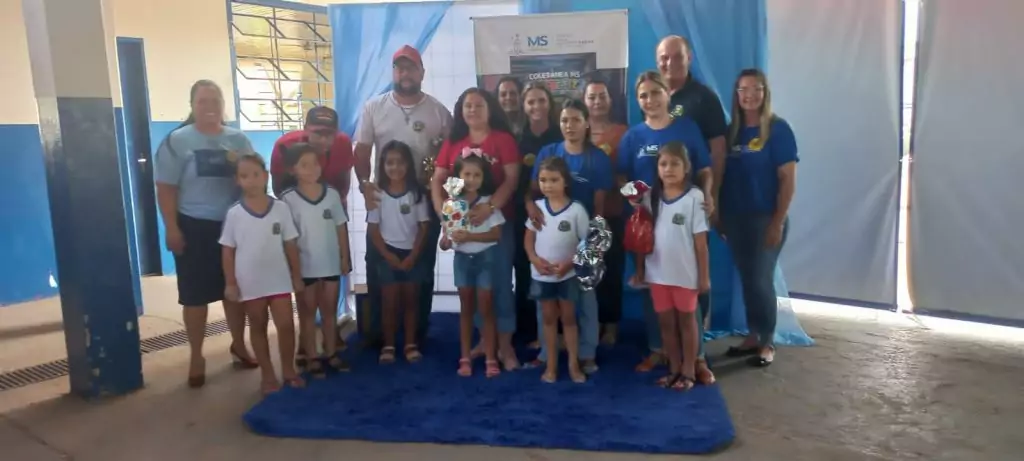 Prefeitura de Caracol premia alunos e professores destaque do programa MS Alfabetiza