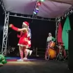Com muita emoção e alegria, multidão prestigia inauguração da Iluminação Natalina de Caracol Com muita emoção e alegria, multidão prestigia inauguração da Iluminação Natalina de Caracol