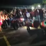 Com muita emoção e alegria, multidão prestigia inauguração da Iluminação Natalina de Caracol Com muita emoção e alegria, multidão prestigia inauguração da Iluminação Natalina de Caracol
